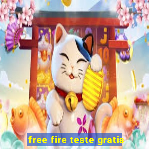 free fire teste gratis